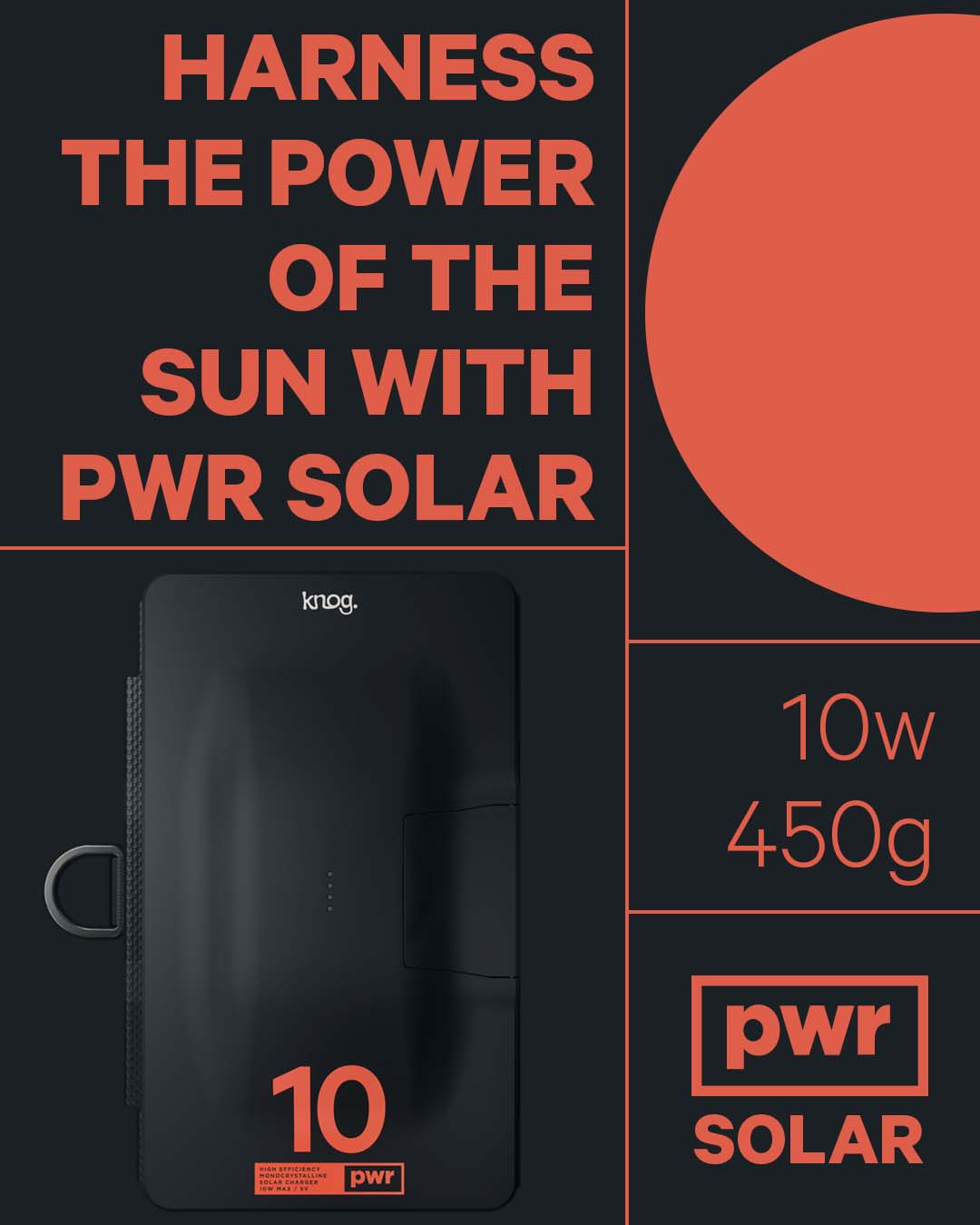 Portable Solar Panel 10 Watt Charging System