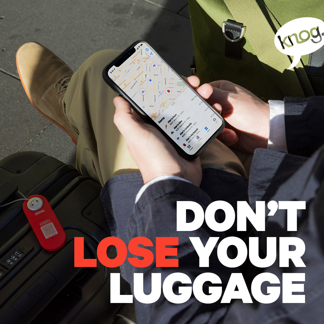 Knog Scout Smart Luggage Tag | Singles | 5 Colours