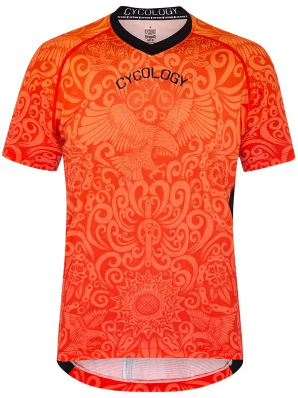 Life on Bars MTB Jersey - Orange -