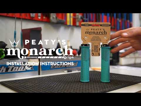 Peaty's Monarch Grips | Knurled Grip | Thin