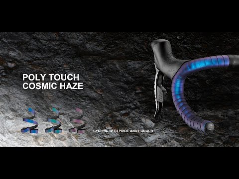 Ciclovation, Advanced Bar Tape, Poly Touch, Cosmic Haze Amethyst