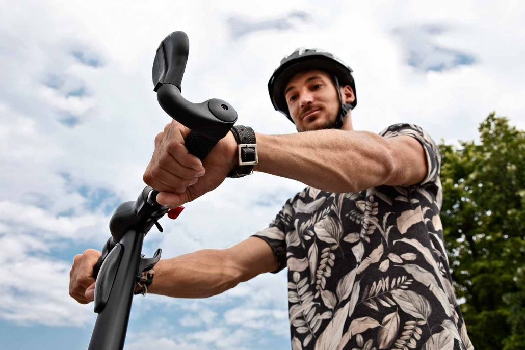 Compact - Maxi Size Mirror for flat bars - L or R