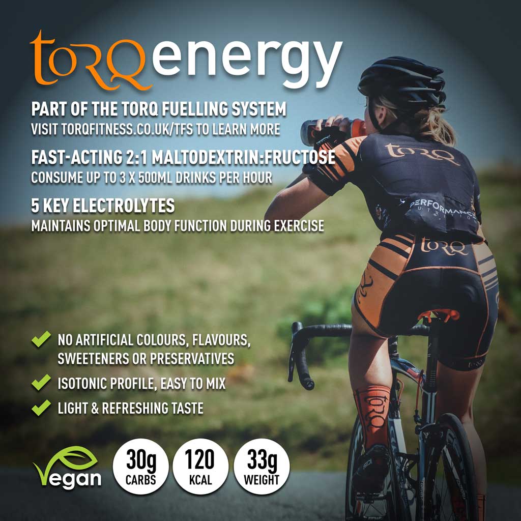 TORQ ENERGY DRINK | 750ml Bottle + 6 Mixed Sachets